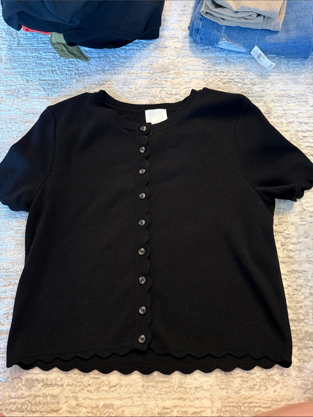 Black Button Up